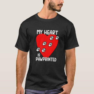 Camiseta Meu Coração É O Melhor Pet De Pranchas Alguma Vez