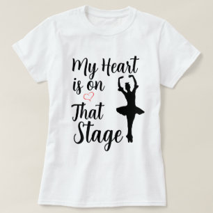 Camiseta Meu Coração Está Naquele Palco