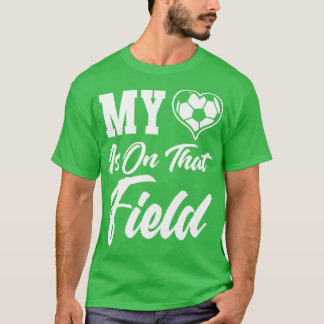 Camiseta Meu Coração Está Nesse Campo