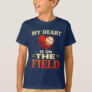 Camiseta Meu Coração Está no Campo