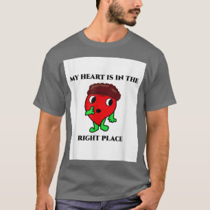 Camiseta Meu Coração Está No Lugar Certo4094