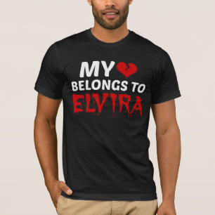 Camiseta Meu coração pertence a Elvira