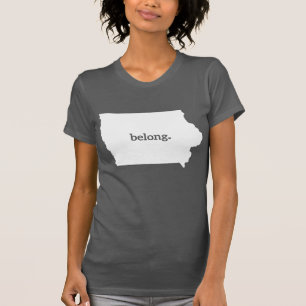 Camiseta Meu Coração Pertence A Iowa