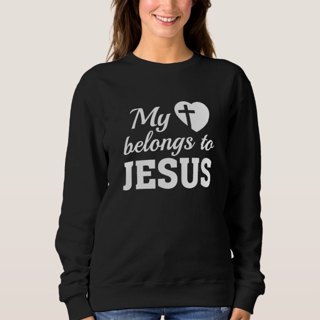 Camiseta Meu Coração Pertence A Jesus (Frente)