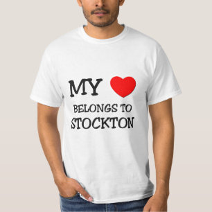 Camiseta Meu coração pertence a STOCKTON