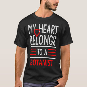 Camiseta Meu coração pertence a um botânico