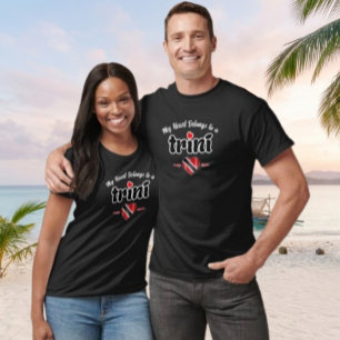 Camiseta Meu Coração Pertence a um Trini