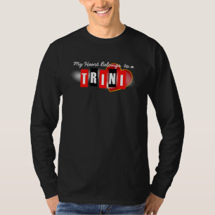 Camiseta Meu Coração Pertence a um Trini