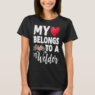 Camiseta Meu Coração Pertence A Uma Fundição Engraçada De A