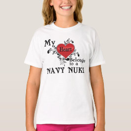 Camiseta Meu coração pertence a umas armas nucleares do
