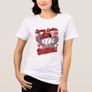 Camiseta Meu Coração Pertence ao Baseball