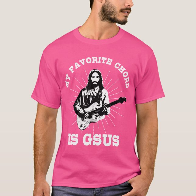 Camiseta Meu Cordão Favorito É Gsus Jesus (Frente)