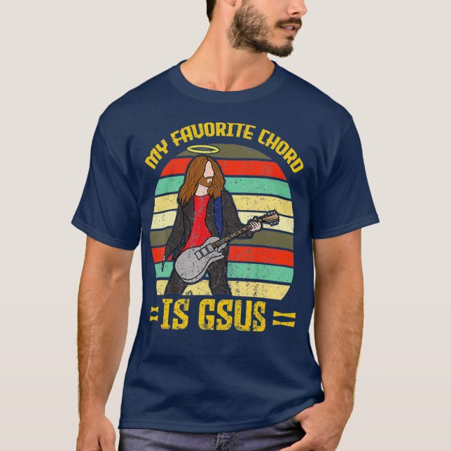 Camiseta Meu Coro Favorito É Gsus Jesus Igreja Fé (Frente)