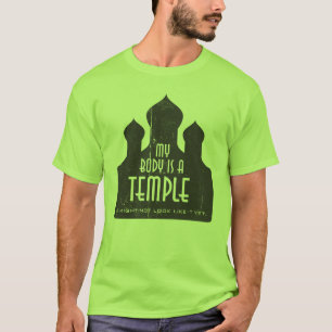 Camiseta Meu corpo é um modelo do templo 1