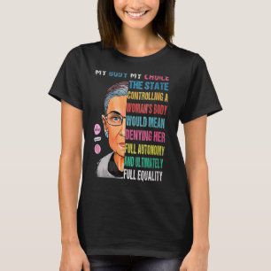 Camiseta Meu Corpo Meu Direito Minha Escolha Uma Mulher Fem