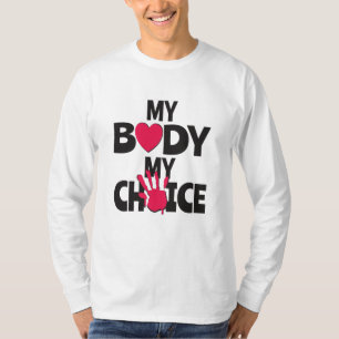 Camiseta Meu Corpo Minha Escolha