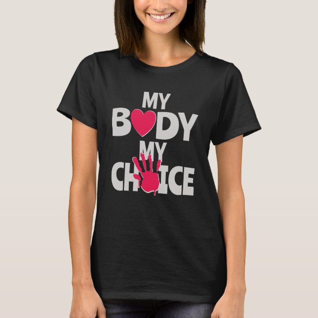 Camiseta Meu Corpo Minha Escolha (Frente)