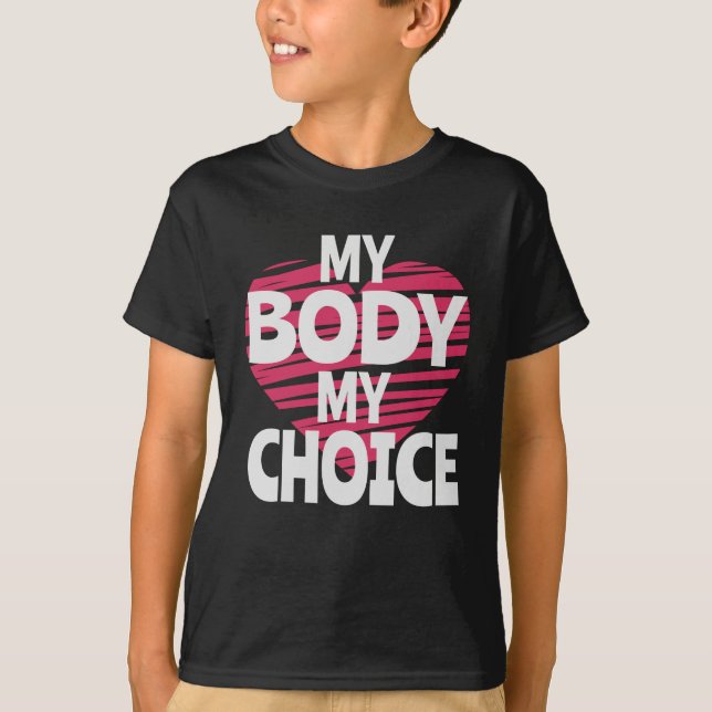 Camiseta Meu Corpo Minha Escolha (Frente)