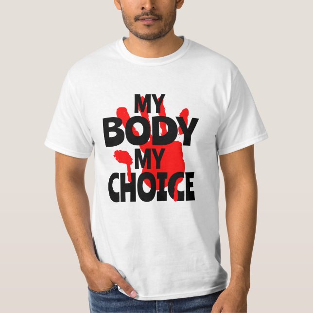 Camiseta Meu Corpo Minha Escolha (Frente)