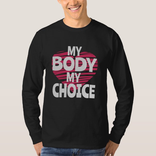 Camiseta Meu Corpo Minha Escolha (Frente)