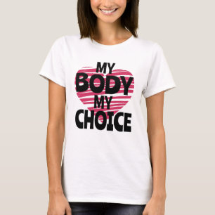Camiseta Meu Corpo Minha Escolha