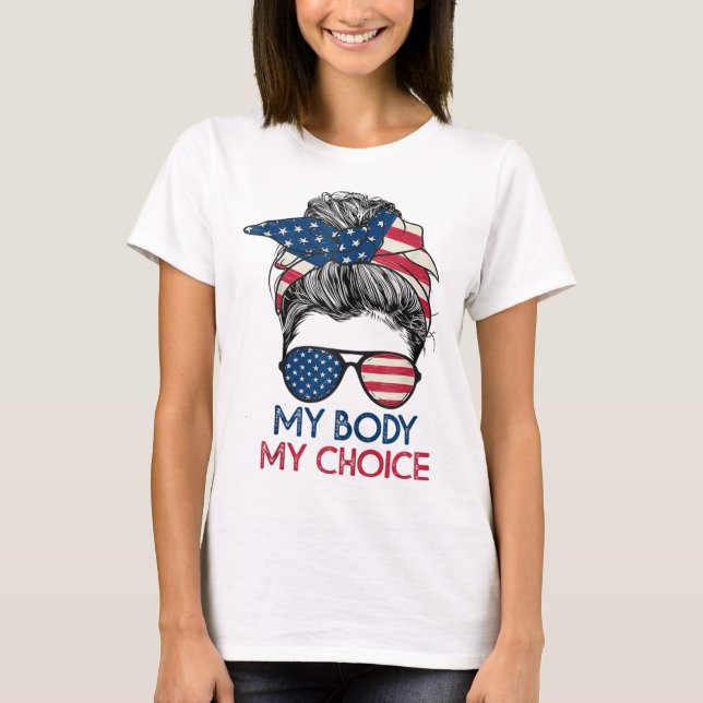 Camiseta Meu Corpo Minha Escolha Feminista Direitos da Mulh (Frente)