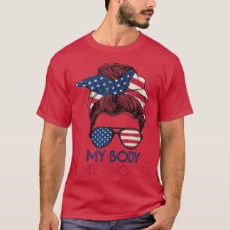 Camiseta Meu Corpo Minha Escolha Feminista Direitos Mensage