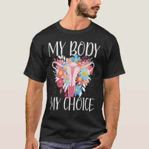 Camiseta Meu Corpo Minha Escolha Pró Escolha Aborto Feminis