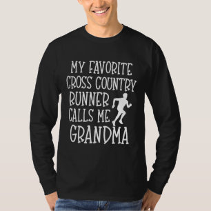 Camiseta Meu Corredor Cruzado favorito me chama de avó