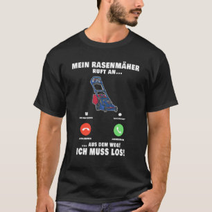 Camiseta Meu Cortador de Grama Chama Jardineiros para a Jar
