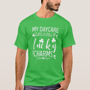 Camiseta Meu Cuidado De Dia É Cheio De Dia de São Patríc
