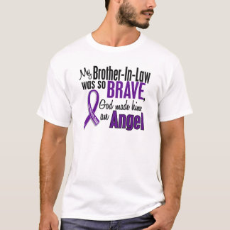 Camiseta Meu cunhado é um câncer de pâncreas do anjo