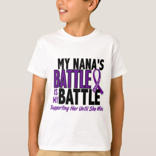 Camiseta Meu da batalha câncer de pâncreas de Nana