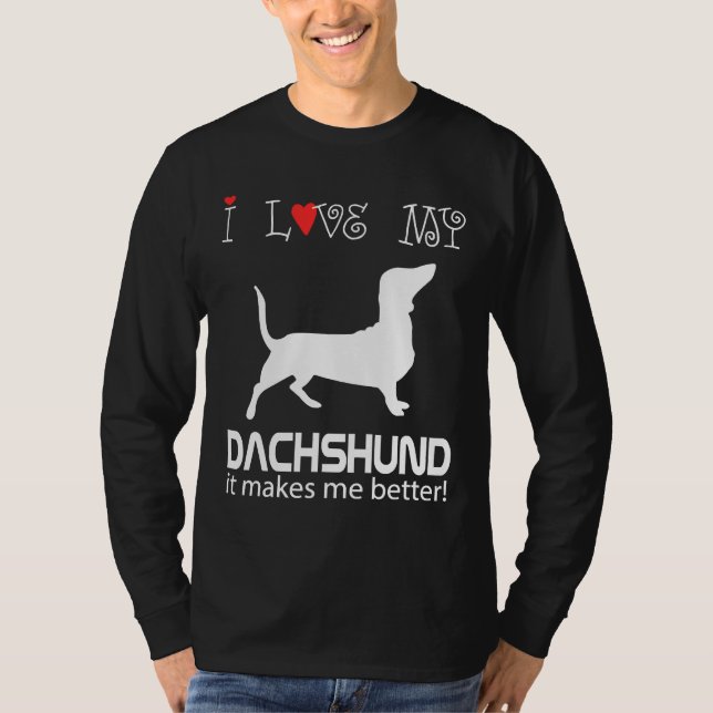 Camiseta Meu Dachshund (Frente)