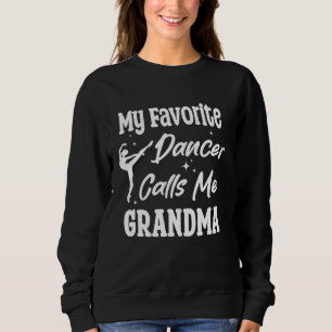 Camiseta Meu Dançarino Favorito Me Chama Avó Correspondendo