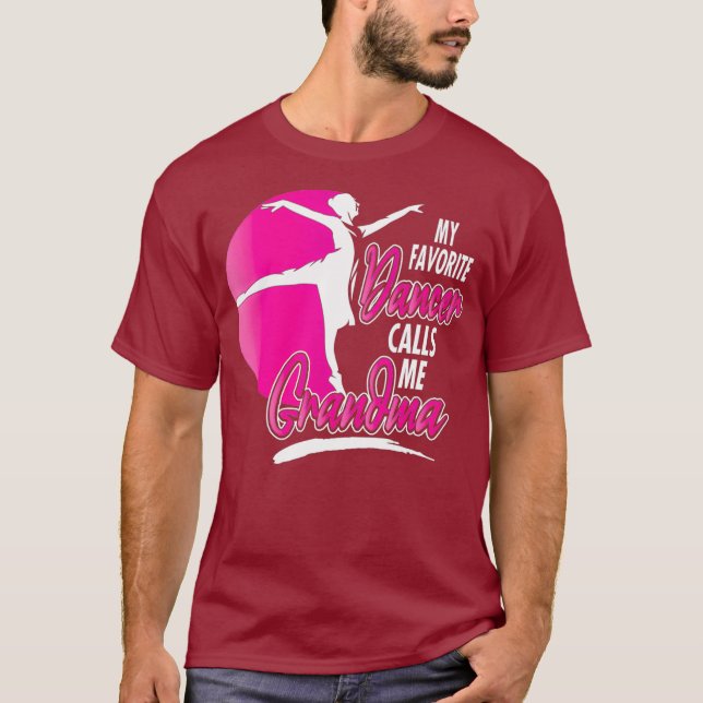 Camiseta Meu Dançarino Favorito Me Chama De Dança Da Avó (Frente)