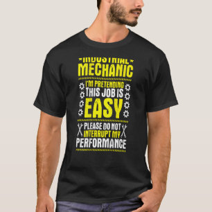 Camiseta Meu desempenho mecânico industrial