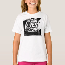 CAMISETA MEU DEUS ADORA TODOS IGUALDADE