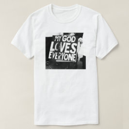 CAMISETA MEU DEUS ADORA TODOS IGUALDADE
