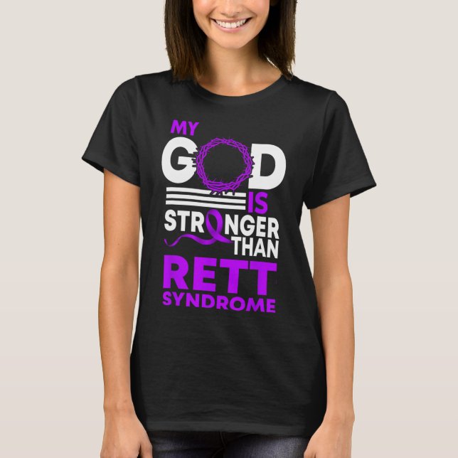 Camiseta Meu Deus É Mais Forte Do Que Conscientização Sobre (Frente)