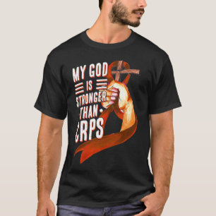 Camiseta Meu Deus É Mais Forte Que O Mês De Consciência Do