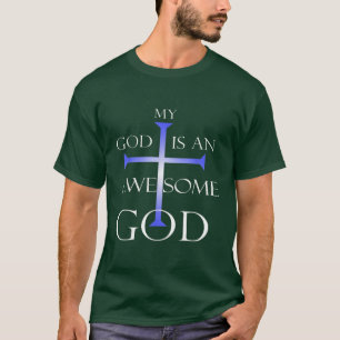 Camiseta Meu Deus É Um Admirável Deus Religioso Cristão