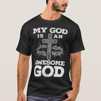 Camiseta Meu Deus É Um Deus Incrível Religioso Cristão Jesu