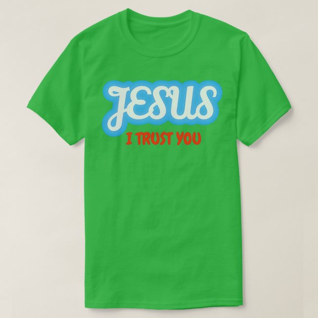 Camiseta Meu Deus, eu confio em você (Frente do Design)