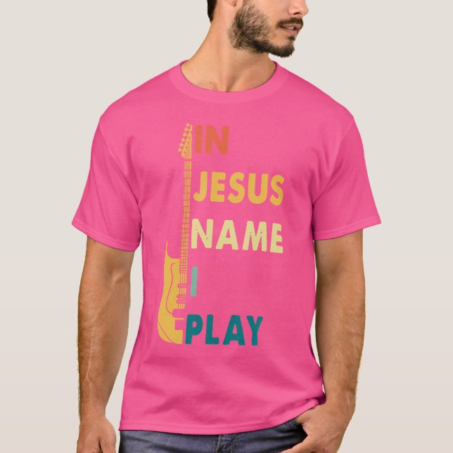 Camiseta Meu Deus, Eu Toco Violão (Frente)