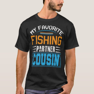 Camiseta Meu Dia de os pais de Parceiro de Pesca Favorito, 