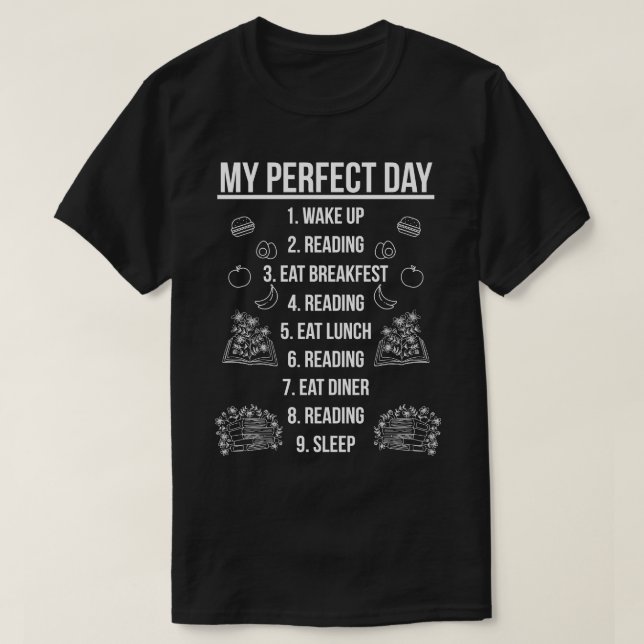 Camiseta Meu Dia Perfeito 1 (Frente do Design)