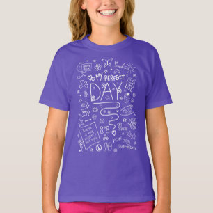 Camiseta Meu Dia Perfeito - Pensamento Positivo 2a