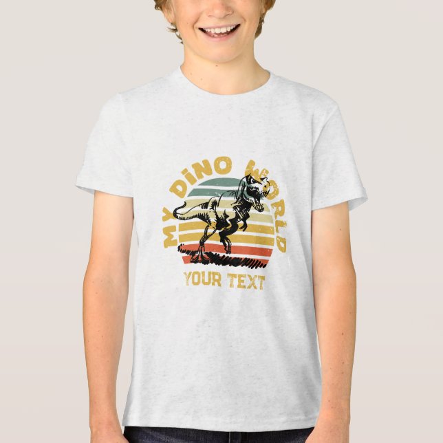 Camiseta Meu Dino World Youth (Frente)