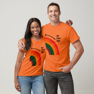CAMISETA MEU DIREITO DA OUTRA METADE - .PNG